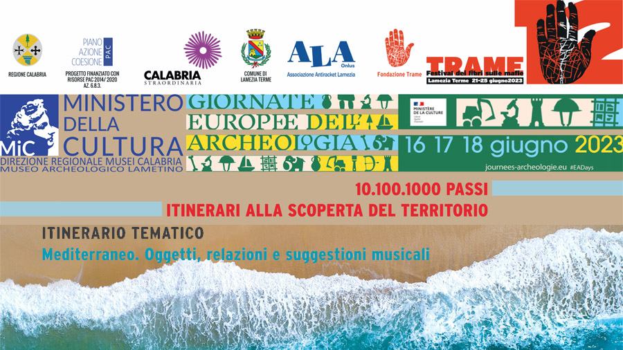 Giornate europee dell'Archeologia 2023 - Mediterraneo. Oggetti, relazioni e suggestioni musicali